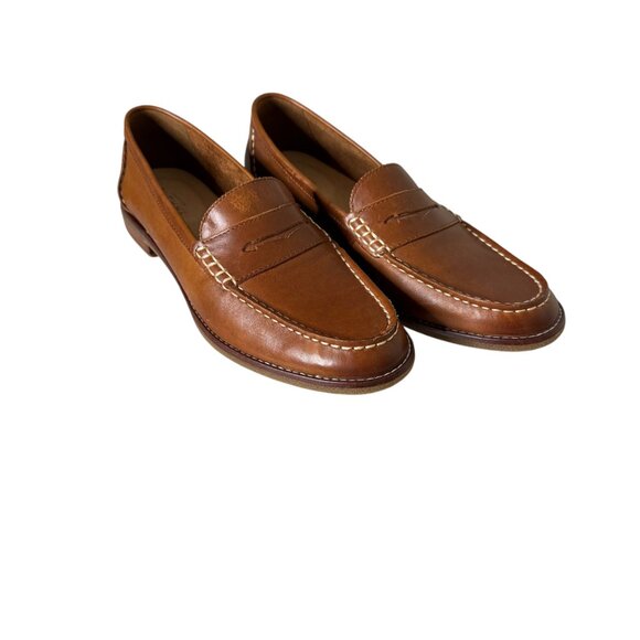 NIB Sperry Seaport Penny Loafer Woman's sz 11 Leather Tan Flat Heel Classic - Picture 13 of 15